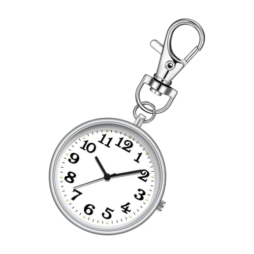 Generisch Clip Watch - Portable Clock keychainn | keychainn Watch, Key Buckle Clip-On Backpack Watch | Stylish Exquisite Clip Watch Bag Charm for Families, Friends, Lovers On Holidays Generisch Clip Watch - Portable Clock keychainn | keychainn Watch, Key Buckle Clip-On Backpack Watch | Stylish Exquisite Clip Watch Bag Charm for Families, Friends, Lovers On Holidays von Generisch