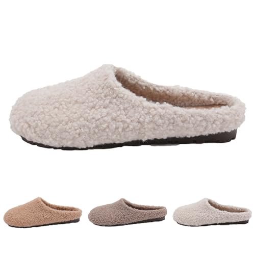 Generisch Comfort Hausschuhe Damen & Herren Gepolsterte Pantoletten In Verschiedenen Farben Und GrößEn Hausschlappen Entworfen Filzpantoffeln Aus Hochwertigem Filz Ohne Mulesing Slipper von Generisch