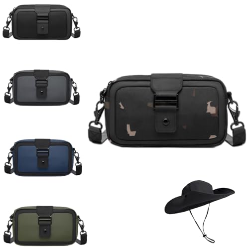 Generisch Compact Crossbody Bag,Lightweight Crossbody Bag,Urban Commuting Bags,for Daily Essentials,Travel & Work (camouflage) von Generisch