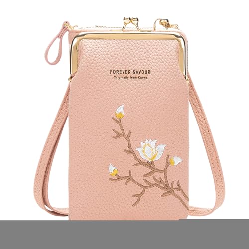 Generisch Compact Satchel - Mini Slings Bag | Leichtes Telefon, Brieftasche Und Passhalter | Frauen Multi-Tocket-Kreuzkörper Geldbeutel Für Freizeitdatum Nacht Pendeltraining Einkaufsferien von Generisch