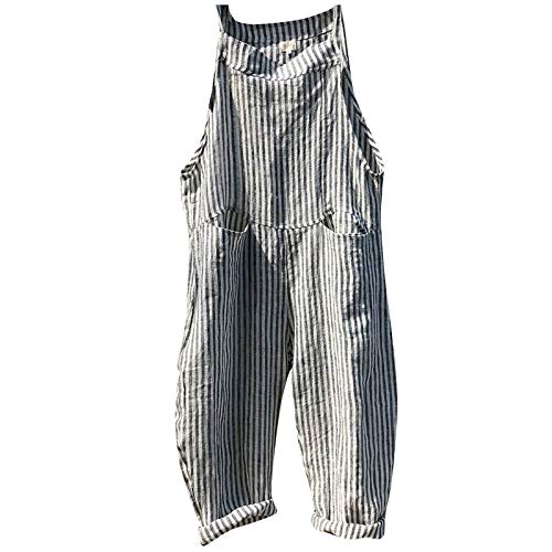 Generisch Cottagecore Sommer Jeanskleid Damen Baggy Leinenkleid Damen Weite Jeans Damen Kostüm Damen Elegant Damen Latzhose Jeans Jumpsuit Jumpsuit Damen Kuschelig von Generisch