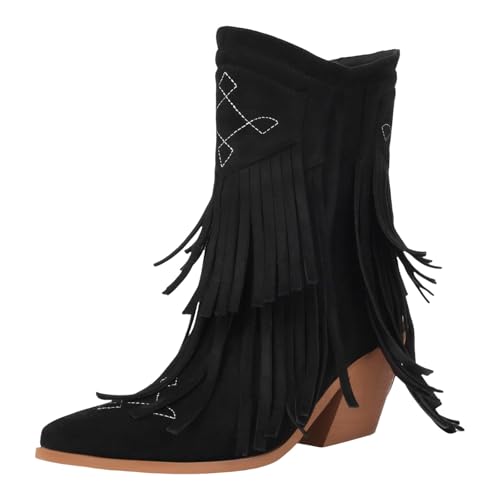 Generisch Cowboy Boots Damen Renaissance Westernstiefel Punk Ritter Stiefeletten Trachten Leder Mittelalter Stiefel rutschfest Ankle Elegant Cowboystiefel Bequeme Damenstiefel Generisch Cowboy Boots Damen Renaissance Westernstiefel Punk Ritter Stiefeletten Trachten Leder Mittelalter Stiefel rutschfest Ankle Elegant Cowboystiefel Bequeme Damenstiefel von Generisch