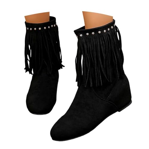 Generisch Cowboy Stiefel Damen Schlupfstiefel Ankle Boots Westernstiefel Reitstiefeletten Freizeitstiefel Modische Einfarbig Halbstiefel Festliche Schuhe Halbstiefel Reitstiefel Generisch Cowboy Stiefel Damen Schlupfstiefel Ankle Boots Westernstiefel Reitstiefeletten Freizeitstiefel Modische Einfarbig Halbstiefel Festliche Schuhe Halbstiefel Reitstiefel von Generisch