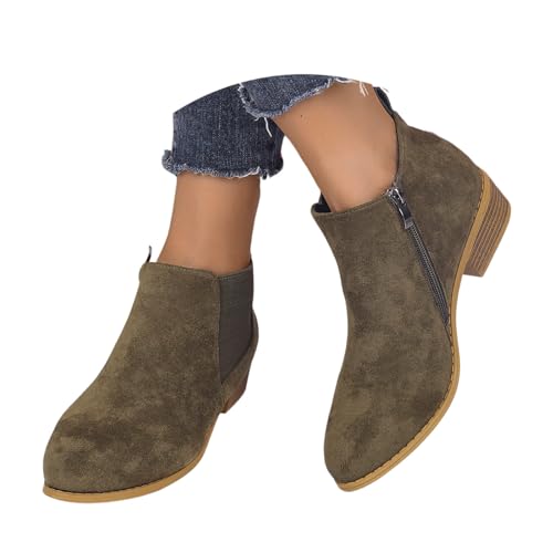 Generisch Cowboy Stiefel Damen Stiefeletten Runde Zehe Winterstiefel Medium Heel Kurzstiefel Freizeitstiefel Halbstiefel Reitstiefeletten Herbst Winter Reitstiefel Trachtenschuhe Generisch Cowboy Stiefel Damen Stiefeletten Runde Zehe Winterstiefel Medium Heel Kurzstiefel Freizeitstiefel Halbstiefel Reitstiefeletten Herbst Winter Reitstiefel Trachtenschuhe von Generisch