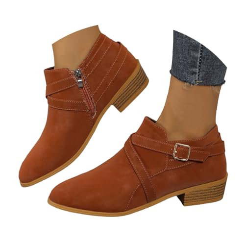 Generisch Cowboy Stiefel Damen Stiefeletten Runde Zehe Winterstiefel Medium Heel Kurzstiefel Freizeitstiefel Halbstiefel Reitstiefeletten Herbst Winter Reitstiefel Trachtenschuhe Generisch Cowboy Stiefel Damen Stiefeletten Runde Zehe Winterstiefel Medium Heel Kurzstiefel Freizeitstiefel Halbstiefel Reitstiefeletten Herbst Winter Reitstiefel Trachtenschuhe von Generisch