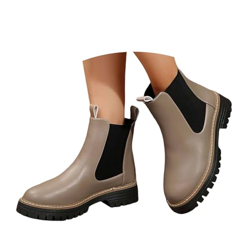 Generisch Cowboystiefel Damen Halbstiefel Hippie Cowboystiefel Cosplay Schlupfstiefel Country Western Mittelalter Schuhe Dirndl Schuhe Ankle Boots Halbhohe Freizeitstiefel Keilstiefeletten von Generisch