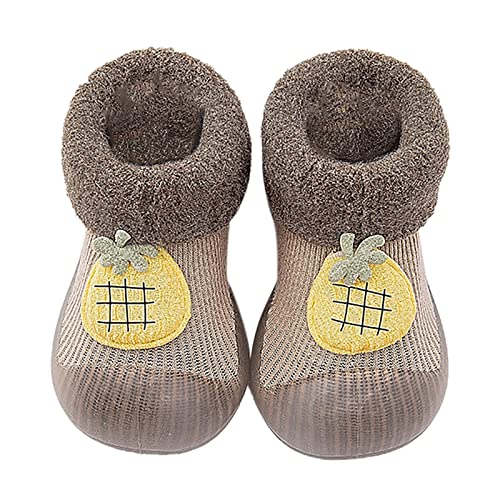 Generisch Cozy Roots Krabbelschuhe, Krabbelschuhe Baby Sommer Lauflernschuhe Sockenschuhe Babyschuhe Schuhe Cosy Roots Barfussschuhe Barfußschuhe Kinder Für Mädchen Junge Kleinkind, Khaki, 22 EU von Generisch