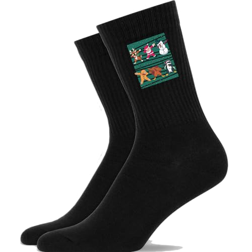 Generisch Dabbing Dab Weihnachten - Atmungsaktive Weihnachtssocke Sportsocke Weihnachtsgeschenk Tennissocken Socken von Generisch