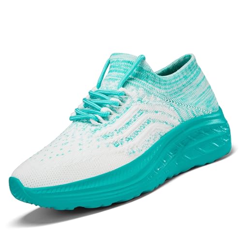 Generisch Damen Breite Fuß Orthopädische Schuhe Mesh Atmungsaktive Schuhe Leichte Sportschuhe Freizeitschuhe Flach Modische Turnschuhe Orthopädische Turnschuhe Trachten Sneaker Damen von Generisch