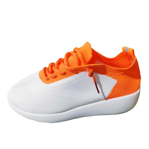 Generisch Damen Freizeitschuhe Arbeitsschuhe Leichtgewichts Atmungsaktiv Straßenlaufschuhe Anti-Rutsch rutschfest Schuhe Running Tennis Breite Füße Sneakers Luftpolster Sportschuhe Gym Fitness von Generisch