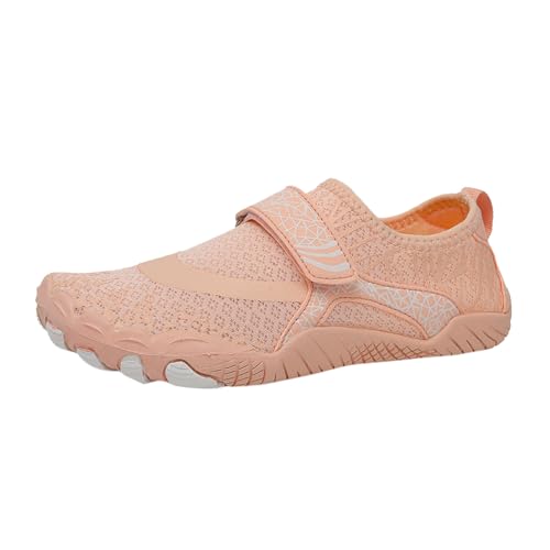 Generisch Damen Freizeitschuhe Barfußschuhe Atmungsaktive Laufschuhe rutschfeste Freizeit Damenschuhe Alltag Spaziergänge Schuhe Zero-Drop Sohle Brautschuhe Mesh Atmungsaktiv von Generisch