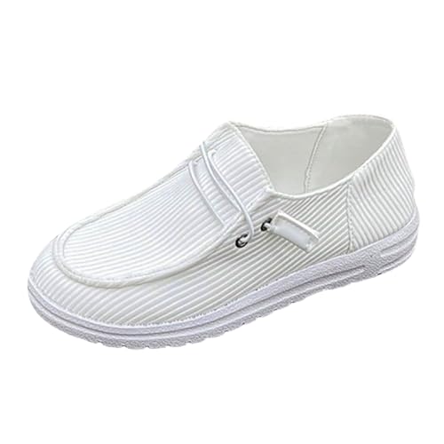 Generisch Damen Freizeitschuhe Corporate Knit Rib Sportschuhe Lightweight Breathable Laufsportschuhe Flacher Sohle Walkingschuhe Outdoor Joggingschuhe rutschfeste Sneaker Trekkingschuhe Turnschuhe von Generisch