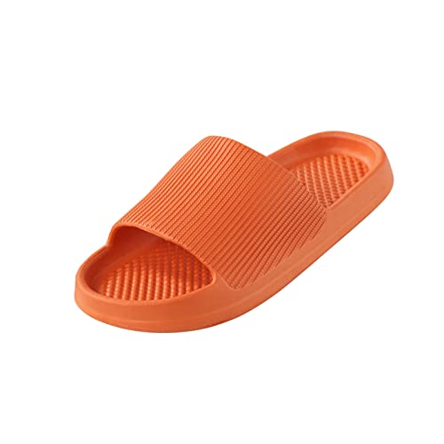 Generisch Damen-Hausschuhe Cord Hausschuhe für mädchen 41 Hausschuhe 33 mädchen fashy Badeschuhe Sandalen Damen Sandalen mädchen 28 Orange-D 4.99 von Generisch