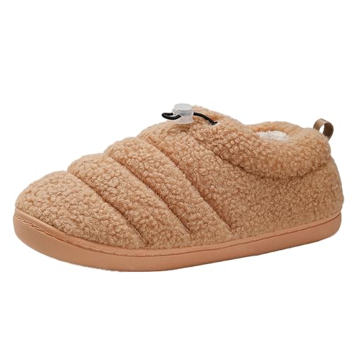 Generisch Damen-Hausschuhe Mit Memory Foam Weiche Filzhausschuhe Für Frauen/Männer Rutschfeste Unisex Flauschige Pantoffeln Flauschfutter Kuschelig Slipper Drinnen Und Draußen Rot 37.5 Generisch Damen-Hausschuhe Mit Memory Foam Weiche Filzhausschuhe Für Frauen/Männer Rutschfeste Unisex Flauschige Pantoffeln Flauschfutter Kuschelig Slipper Drinnen Und Draußen Rot 37.5 von Generisch