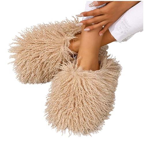 Generisch Damen Herren Hausschuhe Winter Warme Lustig Plüsch Hausschuhe - Frauen Haushaltsschuhe Neuheit Lustige Pantoletten Hauspantoffeln Flauschig Und Niedlich Plüschhausschuhe Paare Slippers von Generisch