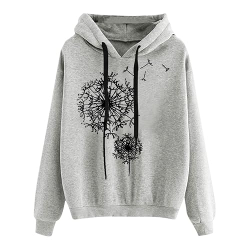 Generisch Damen Kapuzenpullover Lässiger Damen Hoodie Oversize mit Kapuze Herbst Winter Weiches Bequemes Sweatshirt Langärmliges Oberteil Modischer Pullover für Freizeit Sport und Tägliche Outfits Generisch Damen Kapuzenpullover Lässiger Damen Hoodie Oversize mit Kapuze Herbst Winter Weiches Bequemes Sweatshirt Langärmliges Oberteil Modischer Pullover für Freizeit Sport und Tägliche Outfits von Generisch