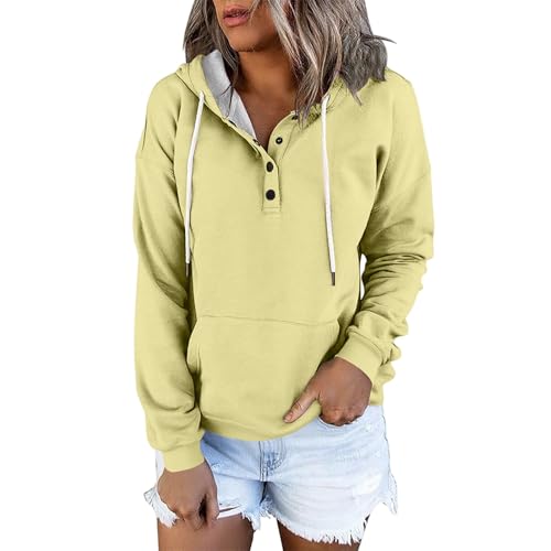 Generisch Damen Kapuzenpullover Sweatshirts Gestreift Hoodie Pulli Langarm Pullover 100% Baumwolle Damen Sweatjacke High Street Mischung von Generisch