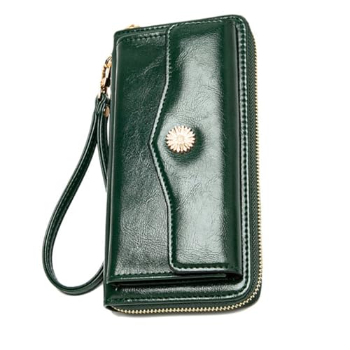 Generisch Damen Lang Geldbeutel Mit Großem Fassungsvermögen Eleganter ünzbeutel Modische Handtasche Für ädchen Praktische Aufbewahrungstasche von Generisch