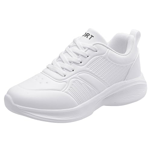 Generisch Damen Laufschuhe Basketballschuhe Atmungsaktive Turnschuhe rutschfeste Freizeit Damenschuhe Alltag Spaziergänge Schuhe Schmerzlinderungs Sicherheitsschuhe Stahlkappe für Sports von Generisch