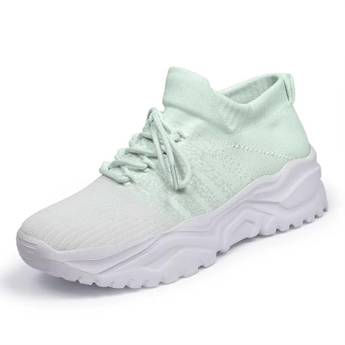 Generisch Damen Laufschuhe Sicherheitsschuhe Atmungsaktive Weiche Sohle Schuhe Gym Fitness Running Plateau Casual Trainingsschuhe Barfußschuhe Slip On rutschfest Generisch Damen Laufschuhe Sicherheitsschuhe Atmungsaktive Weiche Sohle Schuhe Gym Fitness Running Plateau Casual Trainingsschuhe Barfußschuhe Slip On rutschfest von Generisch