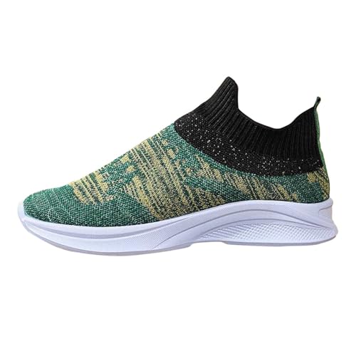 Generisch Damen Laufschuhe Sicherheitsschuhe Leichte Mesh Sportschuhe Plantarfasziitis Weichen Sohlen Schuhe Straßenlaufschuhe Plateau Casual Trainingsschuhe Trachtenschuhe Sommer Spitzen von Generisch