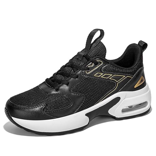 Generisch Damen Laufschuhe Sportschuhe Slip on Schuhe Netz-Up-Sportschuhe Plantarfasziitis Weichen Sohlen Hallenschuhe Freizeitschuhe Plateau Casual Trainingsschuhe Trachtenschuhe Sommer Spitzen von Generisch