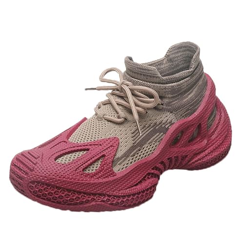 Generisch Damen Laufschuhe Turnschuhe Sneaker Atmungsaktiv Barfußschuhe Leichtgewichts Sportschuhe Bequeme Laufschuhe Schlupfschuhe Straßenlaufschuhe Walkingschuhe von Generisch