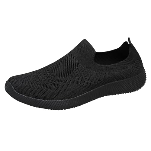 Generisch Damen Laufschuhe Turnschuhe Sneaker Atmungsaktiv Sportschuhe Leichte Barfußschuhe Joggingschuhe modische Plateau-Lässige Schuhe Keilabsatz Sneaker Walkingschuhe von Generisch