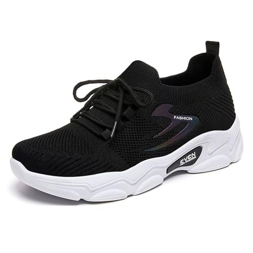 Generisch Damen Laufschuhe Weit Turnschuhe Atmungsaktiv Sportschuhe Leichte Barfußschuhe Joggingschuhe Bequeme Laufschuhe Schlupfschuhe Straßenlaufschuhe Walkingschuhe von Generisch