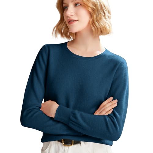Generisch Damen Leichte Strickpullover Langarm mit Rundhals Langarmshirt Herbst lässig Elegant Sweatshirt Knitted Basic Tunika Tops S-XXL Generisch Damen Leichte Strickpullover Langarm mit Rundhals Langarmshirt Herbst lässig Elegant Sweatshirt Knitted Basic Tunika Tops S-XXL von Generisch