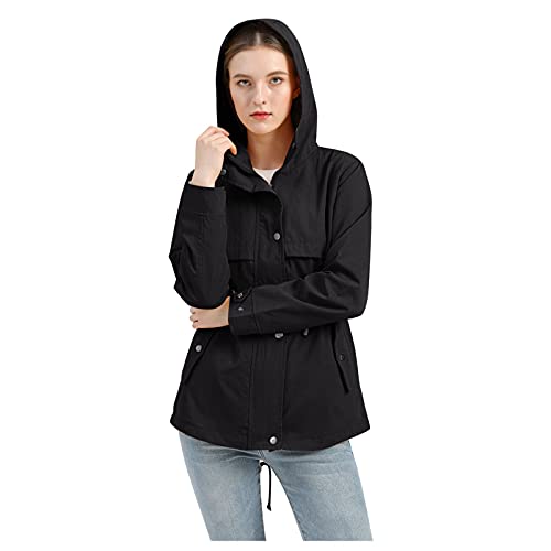 Generisch Damen Leichter Softshellmantel Einfarbige Windjacke Mit Verstellbare Kordelzug-Taille Lässig Übergangsjacke Damen Leicht Sommerjacke Für Frühlings Herbst Zum Wandern Trekking Fahrrad 2023 Generisch Damen Leichter Softshellmantel Einfarbige Windjacke Mit Verstellbare Kordelzug-Taille Lässig Übergangsjacke Damen Leicht Sommerjacke Für Frühlings Herbst Zum Wandern Trekking Fahrrad 2023 von Generisch