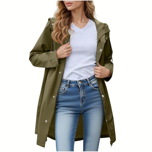 Generisch Damen Regenjacke Lang Wasserdicht Atmungsaktiv Regenmantel mit Kapuze Leicht Windbreaker Fahrradjacke Outdoorjacke Windjacke Regenmantel Wanderjacke Generisch Damen Regenjacke Lang Wasserdicht Atmungsaktiv Regenmantel mit Kapuze Leicht Windbreaker Fahrradjacke Outdoorjacke Windjacke Regenmantel Wanderjacke von Generisch