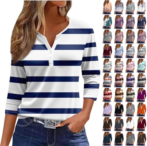 Generisch Damen Sale Angebote Kleidung Pullover Damen V Ausschnitt Langarmshirt Tshirt Casual Oberteile Elegant Langarm Shirt Bluse Mädchen Pulli Tuniken Basic Tops Angebote Tages Blitzangebote Heute von Generisch
