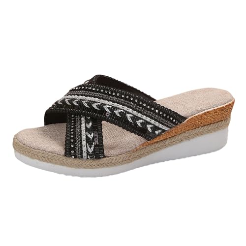 Generisch Damen Sandalen Sommer, Sandalen Damen Plateau Keilsandalen - Offene Zehen Wedges Elegant Sommerschuhe Keilabsatz Leichte Strandsandalen Bequem Frauen Damenschuhe Sandaletten Generisch Damen Sandalen Sommer, Sandalen Damen Plateau Keilsandalen - Offene Zehen Wedges Elegant Sommerschuhe Keilabsatz Leichte Strandsandalen Bequem Frauen Damenschuhe Sandaletten von Generisch