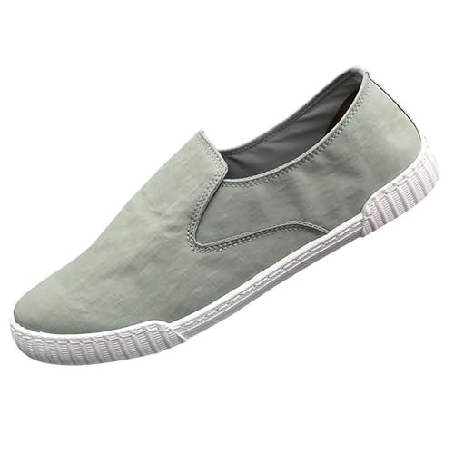 Generisch Damen Segeltuchschuhe Flache Sohle Wanderschuhe Atmungsaktives Walkingschuhe Leichte LäSsig Schuhe Zum ReinschlüPfen Schuhe Loafer Comfort Klassische Freizeitschuhe von Generisch