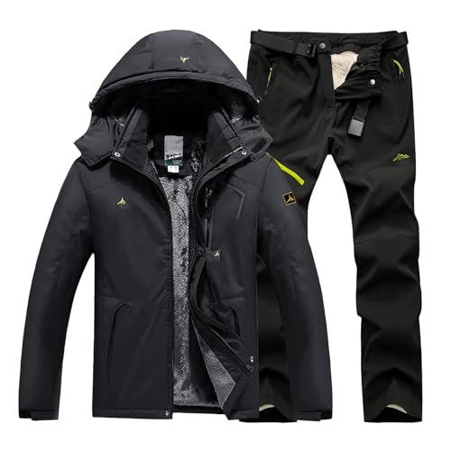 Generisch Damen Skianzug Skioverall Skianzug Herren 2 Teilig Set Winddicht Schneeanzug Mit Kapuze Snowboard Set Wasserdicht Ski Anzug Männer Winter Skibekleidung Warm Skijacke Und Hose Thermoanzug Generisch Damen Skianzug Skioverall Skianzug Herren 2 Teilig Set Winddicht Schneeanzug Mit Kapuze Snowboard Set Wasserdicht Ski Anzug Männer Winter Skibekleidung Warm Skijacke Und Hose Thermoanzug von Generisch