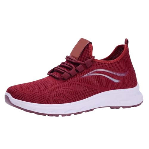 Generisch Damen Sneaker Turnschuhe Leicht Laufschuhe Sportschuhe Freizeitschuhe Atmungsaktiv Walkingschuhe,Atmungsaktive Schuhe Damen,Halloween/Weihnachten/Geschenk von Generisch