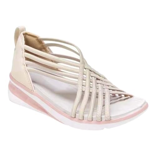 Generisch Damen-Sommer-Freizeitsandalen,Gladiator-Sandalen,Modische Offene Cross-Tied Atmungsaktive,Flache Damen-Römerschuhe Barfuβschuhe Abendschuhe, Brautschuhe,Absatz Fischmaul Schuhe Generisch Damen-Sommer-Freizeitsandalen,Gladiator-Sandalen,Modische Offene Cross-Tied Atmungsaktive,Flache Damen-Römerschuhe Barfuβschuhe Abendschuhe, Brautschuhe,Absatz Fischmaul Schuhe von Generisch
