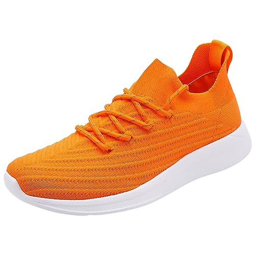 Generisch Damen Sportschuhe Slip on Schuhe Mesh Damensneaker Anti-Rutsch rutschfest Gym Fitness Running Zero-Drop Sohle Luftpolster von Generisch
