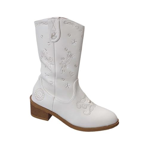 Generisch Damen Stiefeletten Mit Blockabsatz Stickerei Westernstiefel Große Größe Kurzstiefel Herbst Winter Stiefel Halbhohe Westernstiefel Outdoor Winterstiefel Knöchelhoch Schlupfstiefel Generisch Damen Stiefeletten Mit Blockabsatz Stickerei Westernstiefel Große Größe Kurzstiefel Herbst Winter Stiefel Halbhohe Westernstiefel Outdoor Winterstiefel Knöchelhoch Schlupfstiefel von Generisch