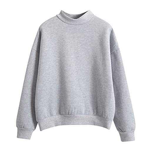 Generisch Damen Sweatshirts Hoodies Fleece Rundhalsausschnitt Übergroße Pullover Pullover Pullover Casual Bequem Mode Outfits Kleidung Generisch Damen Sweatshirts Hoodies Fleece Rundhalsausschnitt Übergroße Pullover Pullover Pullover Casual Bequem Mode Outfits Kleidung von Generisch