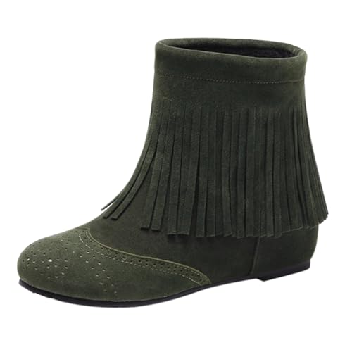 Generisch Damen Tassel Stiefel,Damenstiefel Mit Absatz,Einfarbige Rutschfeste Keilabsatz,Casual Kurze Tube Stiefel Winter,Damenstiefel Mit Weiter Wade,Schlupfstiefel Generisch Damen Tassel Stiefel,Damenstiefel Mit Absatz,Einfarbige Rutschfeste Keilabsatz,Casual Kurze Tube Stiefel Winter,Damenstiefel Mit Weiter Wade,Schlupfstiefel von Generisch