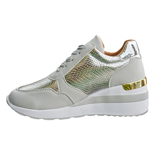 Generisch Damen Walkingschuhe Arbeitsschuhe Netz-Up-Sportschuhe rutschfeste Running Schuhe Gym Fitness Zero-Drop Sohle Basketballschuhe Studenten Unisex von Generisch
