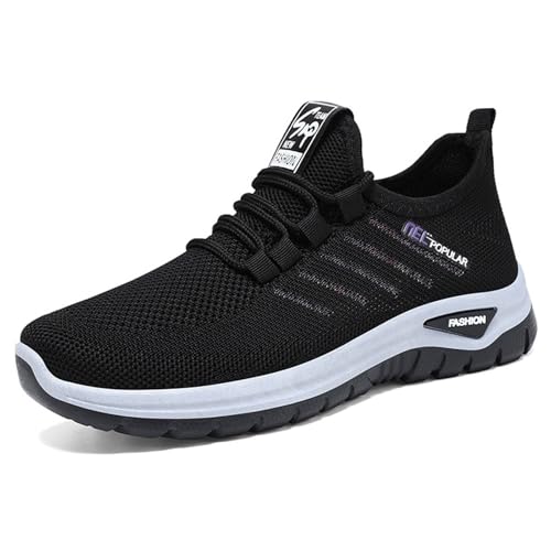Generisch Damen Walkingschuhe Orthopädische Schuhe Leichte Mesh Sportschuhe Shock Arch Support Alltag Spaziergänge Schmerzlinderungs Sommer Laufschuhe Atmungsaktiv von Generisch