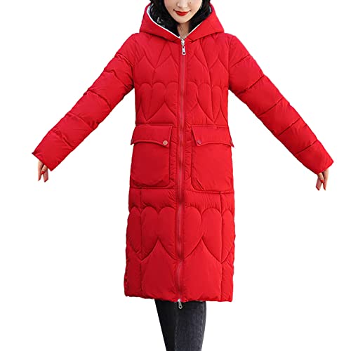 Generisch Damen Winter Jacke Winterjacke Parka Mantel Kunstfell Damen Winter Jacke Parka Mantel Winterjacke warm Fell Damen Daunenmantel Damen Mantel Lang Teddy Schwarzer Daunenmantel Damen Rabatte von Generisch