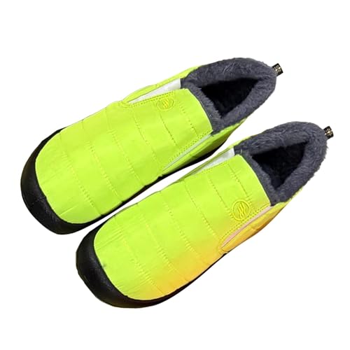 Generisch Damen Winterstiefel Warm gefütterte Schneestiefel Winterschuhe Winter Kurzschaft Stiefeletten Komfort Stiefel Boots Schuhe Outdoor Grün 38 von Generisch