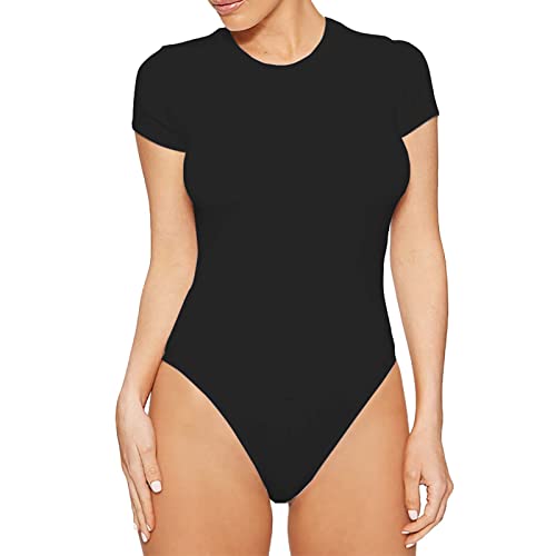 Generisch Damenbody Hoher Kragen Body Damen Langarm Brust Hohl Sexy Elegant Bodysuit Tops Einteiler Ausschnitt Langarm Bodys Shapewear Damen Kleid Body Damen Langarm Strick Roter Jumpsuit Damen Eng von Generisch