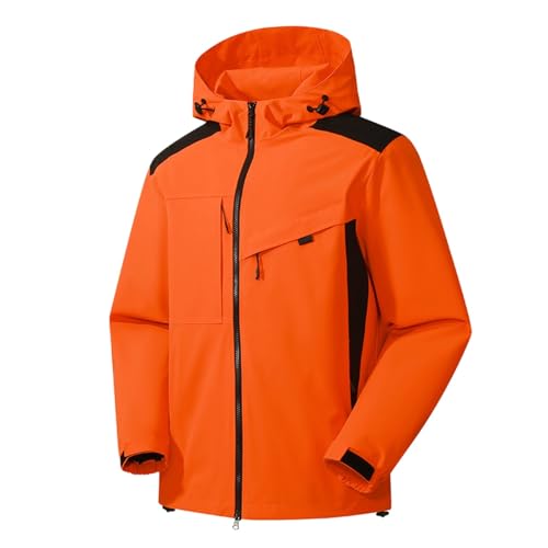 Generisch Damenwinterjacke, Skijacke Damen Schwarz Funktionsjacke Softshelljacke Lang Gefütterte Fahrradjacke Wanderjacke Warm Skijacke Arbeitsjacke Wasserdicht Outdoorjacke Winterjacke von Generisch