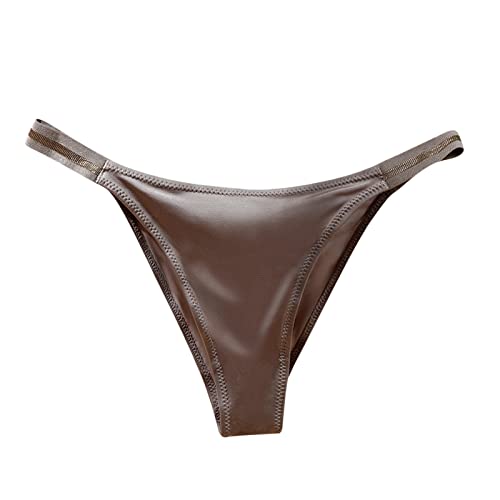 Generisch Deal String Tanga Sexy Dünn Herren Sexmachine Offen G-String Transparenter Outfits Rote Hosenträger Grey,S von Generisch