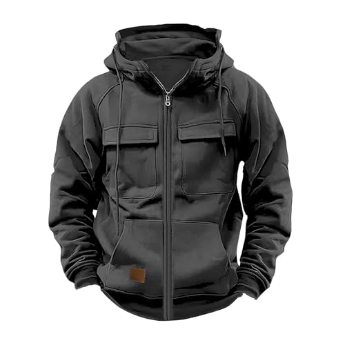 Generisch Deals of The Day, Herren Hoodie Pullover Sweatshirt Kapuzenpullover Langarm Kapuzenjacke Sweatshirts Sportjacke Freizeitjacke Übergangsjacke, rudergerät Black Friday von Generisch